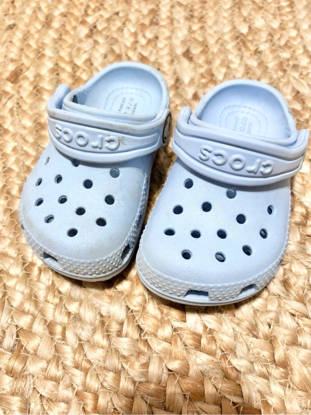 CROCS Kids Light Blue Classic Clog Sandals